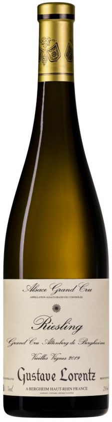 Gustave Lorentz Riesling Grand Cru Altenberg de Bergheim 2019 BIO wine bottle