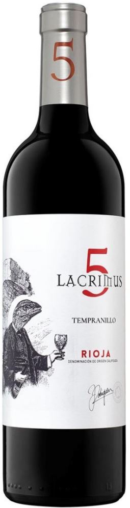 Lacrimus 5 Rioja Tempranillo 2023 wine bottle