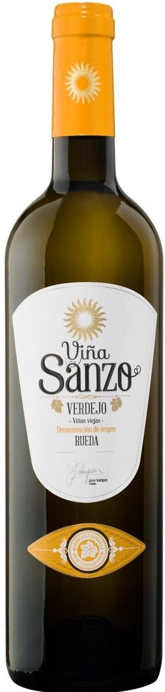 Viña Sanzo Verdejo Viñas Viejas Rueda 2017 wine bottle