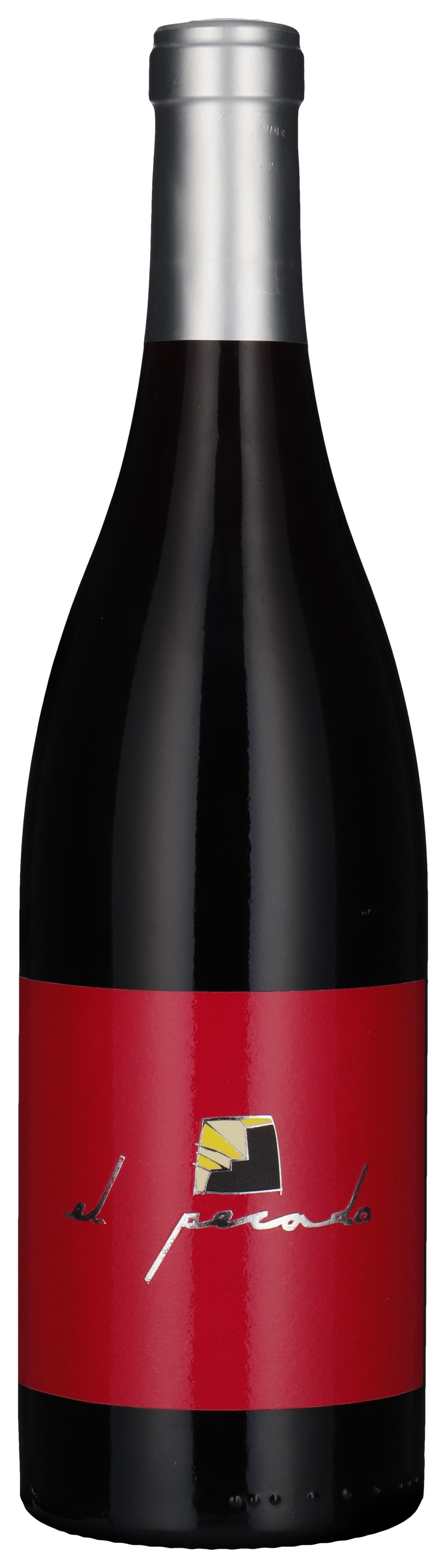 El Pecado 2022 wine bottle
