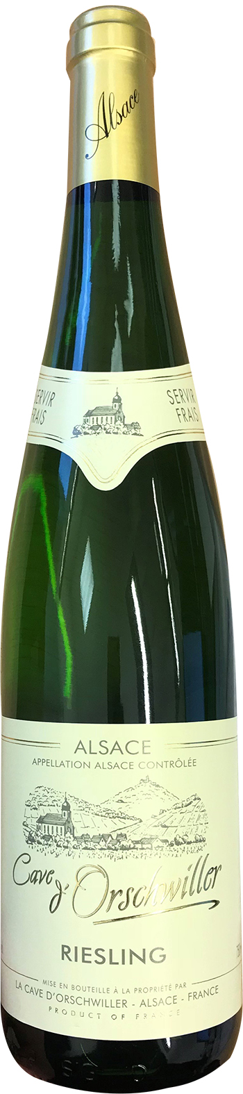 Orschwiller Riesling 2016 wine bottle