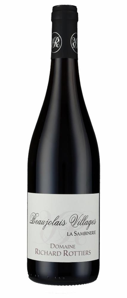 2022 Beaujolais Villages La Sambinerie Richard Rottiers wine bottle
