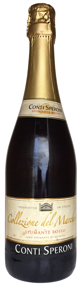Conti Speroni Spumante Rosso Dolce wine bottle