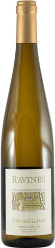 Ravines Dry Riesling Finger Lakes 2019 wine bottle