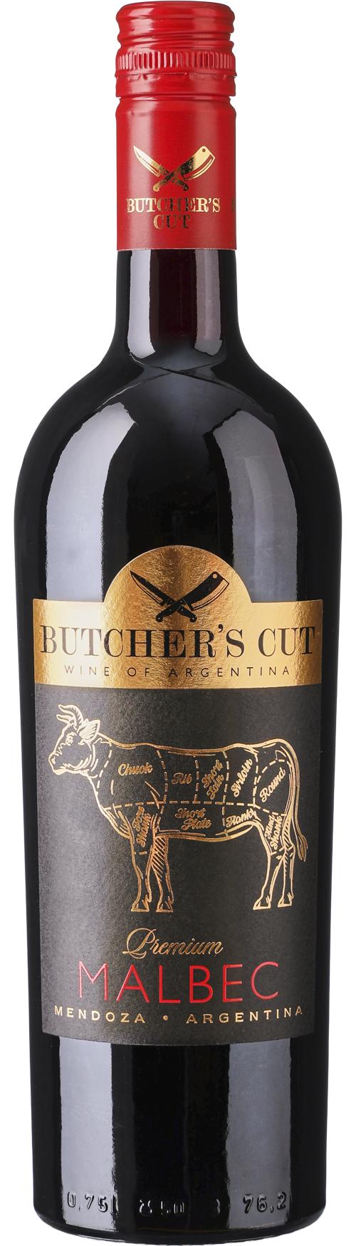 Butcher’s Cut Premium Malbec wine bottle