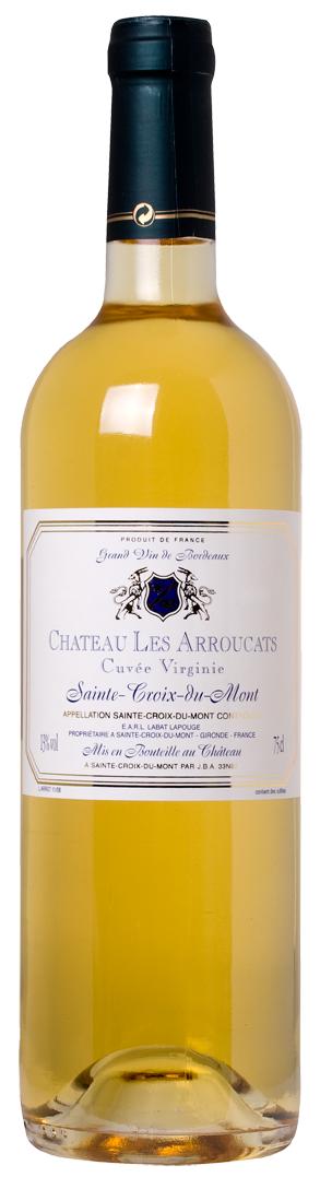 Château Les Arroucats - Cuvée Virginie 2023 wine bottle