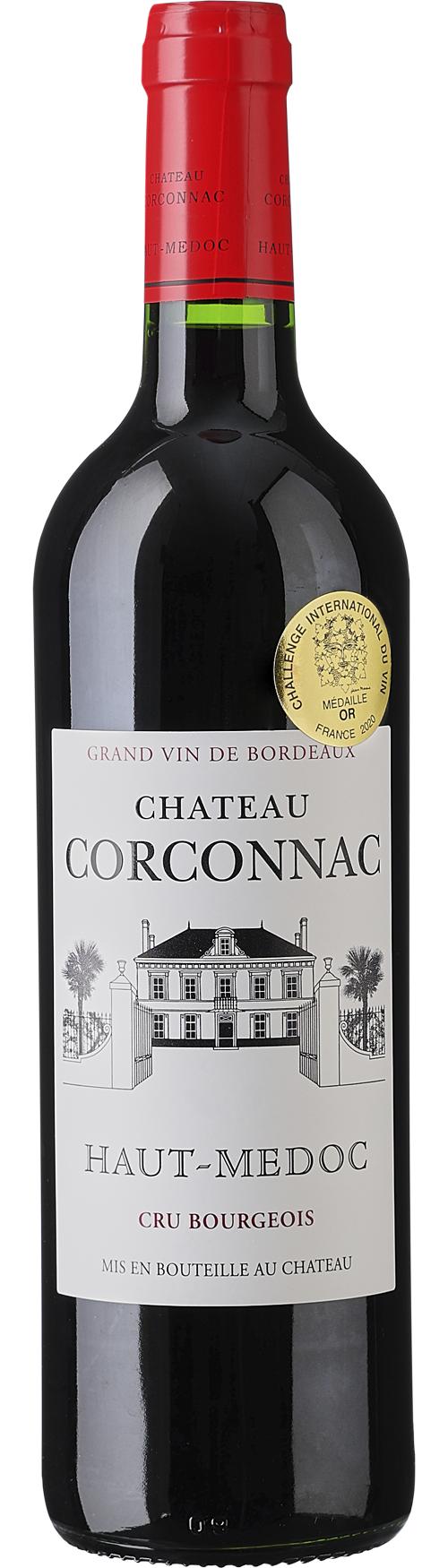 Château Corconnac Haut-Médoc Cru Bourgeois wine bottle