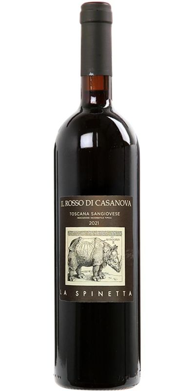 La Spinetta, Toscana Rosso di Casanova Sangiovese 2021 wine bottle