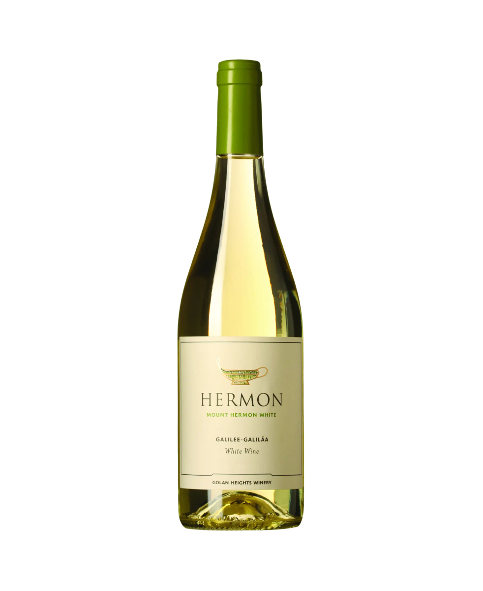 Hermon Mount Hermon White wine bottle