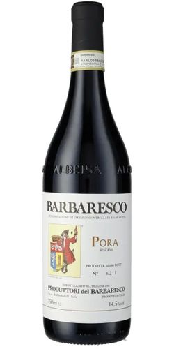 Produttori del Barbaresco, Barbaresco Pora Riserva 2019 wine bottle