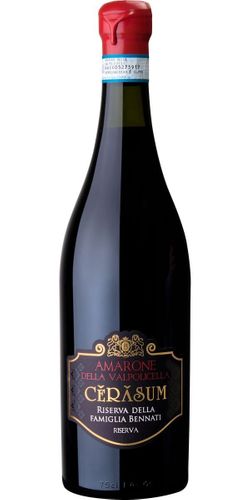 Bennati Amarone della Valpolicella, Cerasum, Riserva della Famiglia Bennati 2015 wine bottle