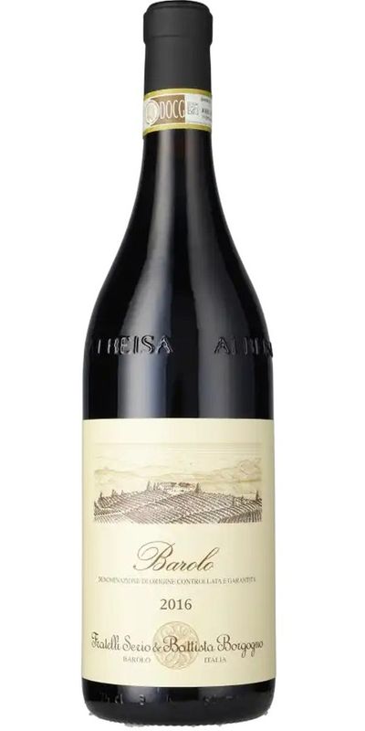 Serio e Battista Borgogno, Barolo 2019 wine bottle