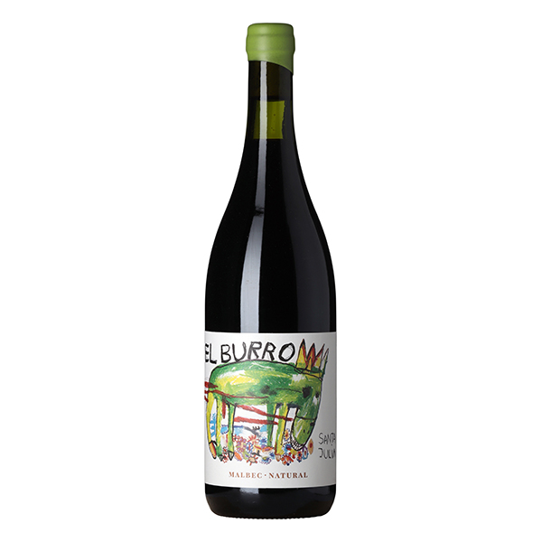 Santa Julia El Burro Malbec wine bottle