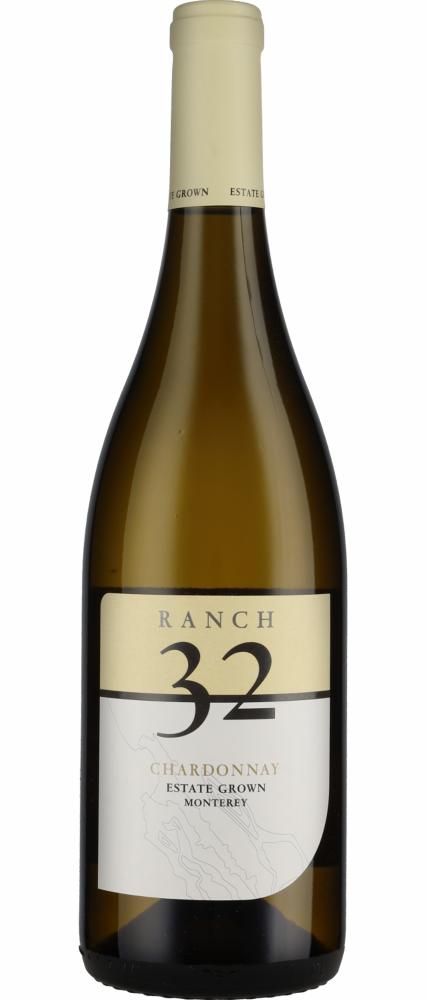 2022 Ranch 32 Chardonnay California wine bottle