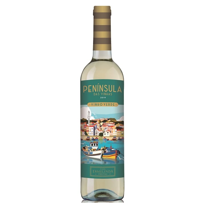Peninsula das Vinhas `Classico` Vinho Verde wine bottle
