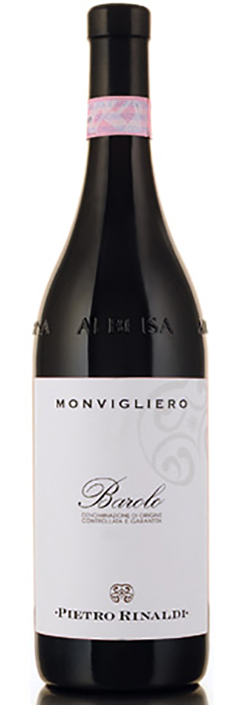 Pietro Rinaldi Barolo Monvigliero 2012 wine bottle