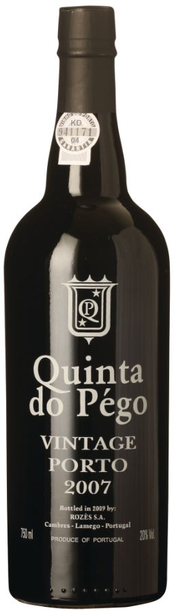 Quinta do Pégo Vintage Port 2007 wine bottle