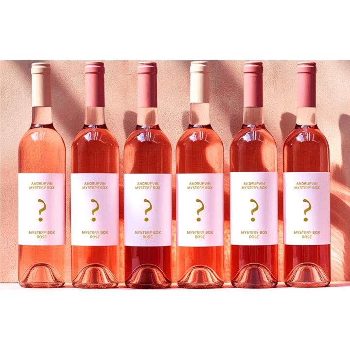 Mystery ROSE Box wine bottle