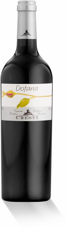 Dofana Igt. 2010 wine bottle
