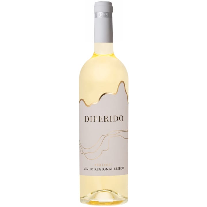Diferido White 2023 wine bottle