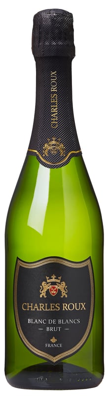 Charles Roux Blanc de Blancs Brut ØKO wine bottle