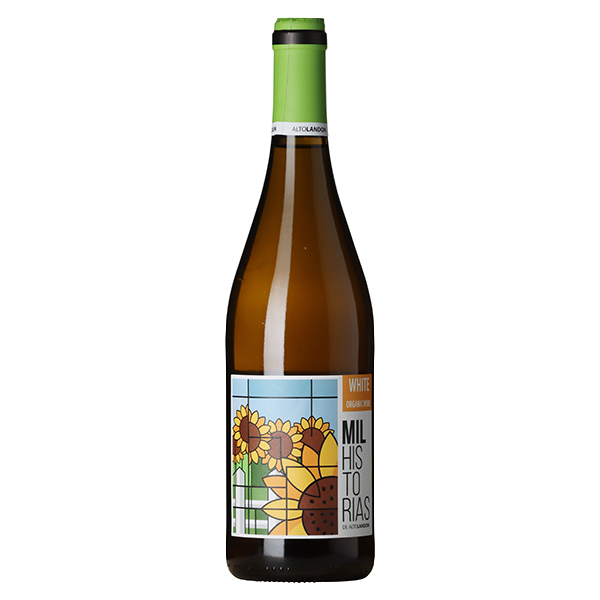 Altolandon Mil Historias White wine bottle
