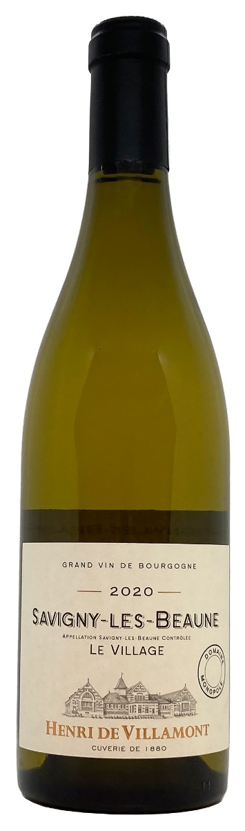 Henri de Villamont Savigny-lès-Beaune Le Village Monopole Blanc 2020 wine bottle
