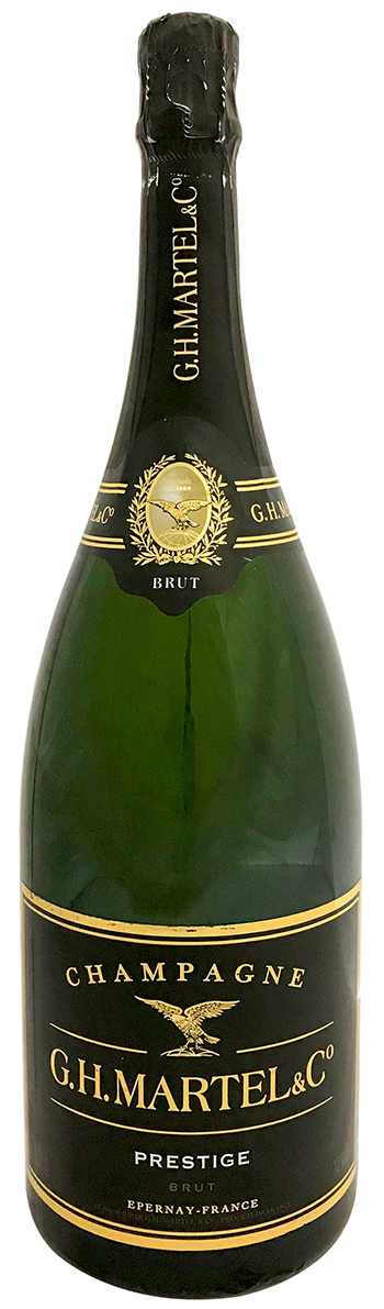 G.H. Martel Champagne Prestige Brut - 1,5 LITER MAGNUM wine bottle