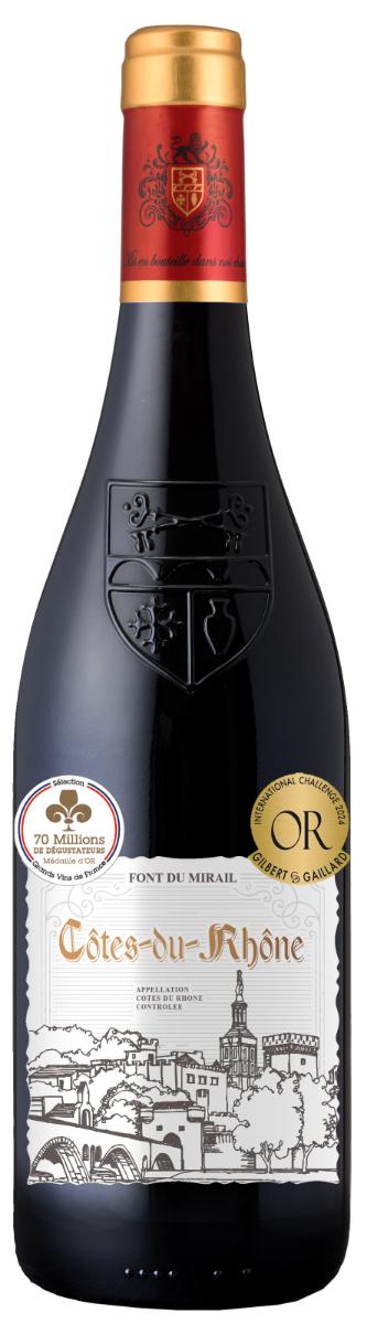 Font du Mirail Côtes du Rhône 2023 - 16% wine bottle