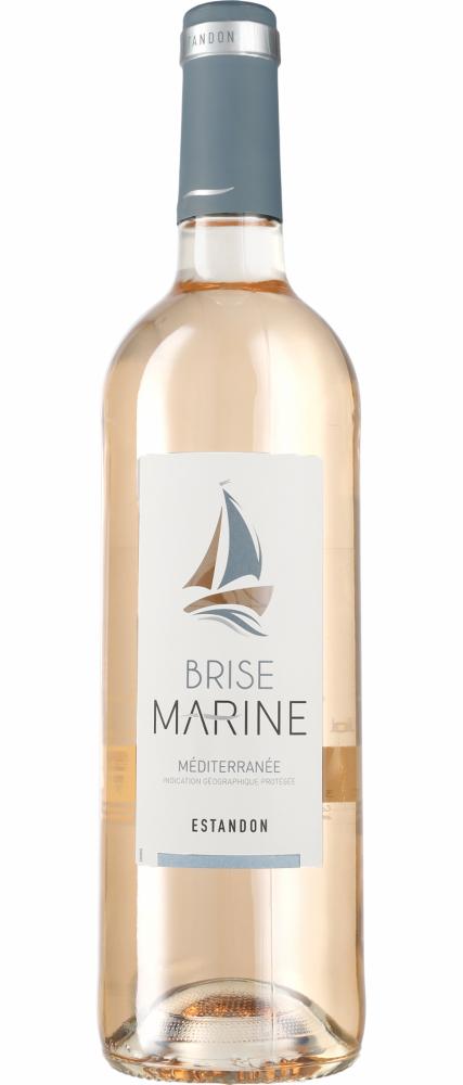 2025 Brise Marine Rosé IGP Mediterranée Estandon Vignerons wine bottle