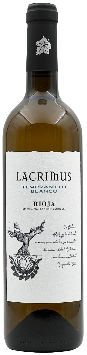 Lacrimus Tempranillo Blanco Rioja 2023 wine bottle