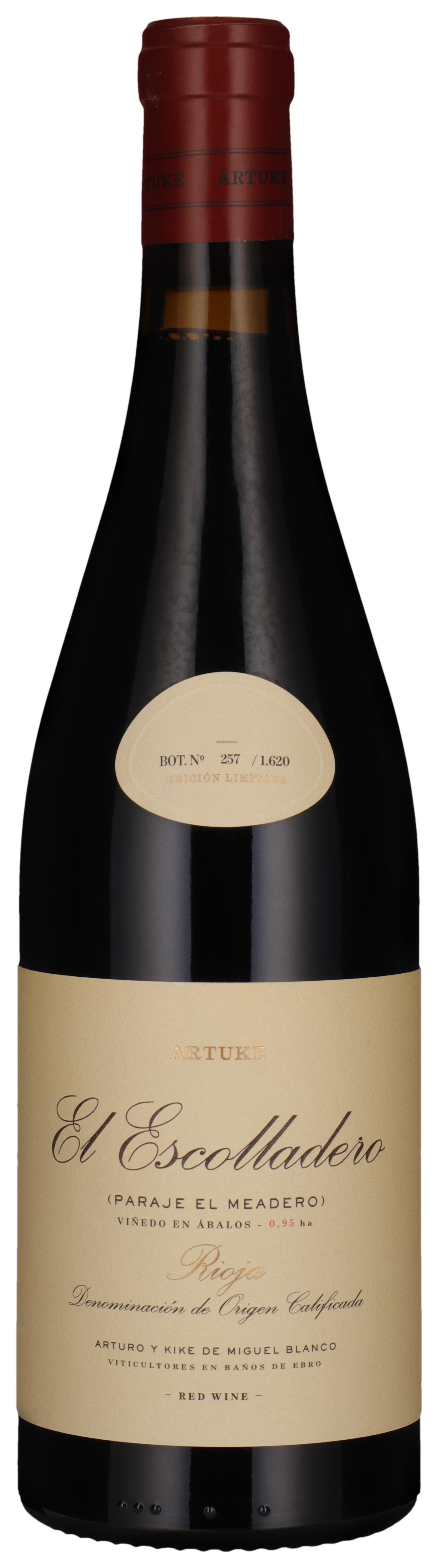 El Escolladero 2022 wine bottle