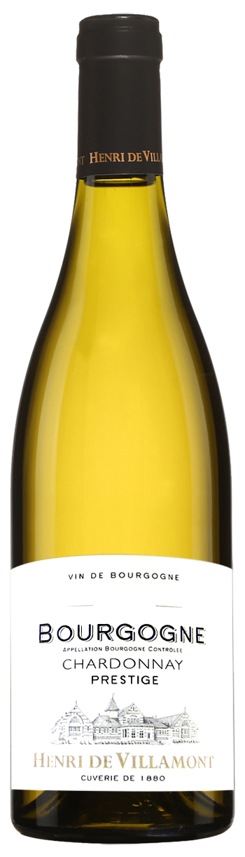 Henri de Villamont Bourgogne Chardonnay Prestige 2018 wine bottle