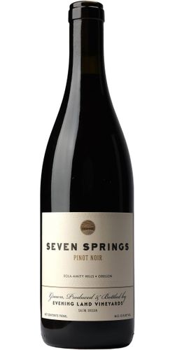 Evening Land, Seven Springs Pinot Noir 2021 wine bottle