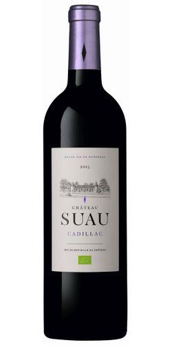 Chateau Suau Cadillac, Côtes de Bordeaux 2016 wine bottle