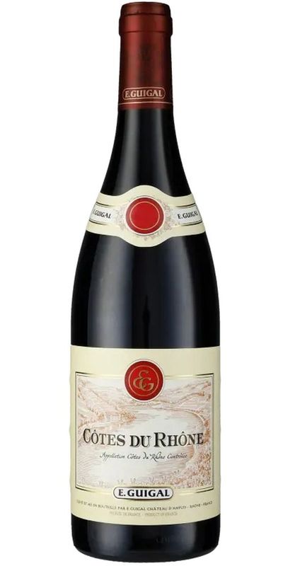 Guigal, Cotes du Rhone Rouge 2022 wine bottle