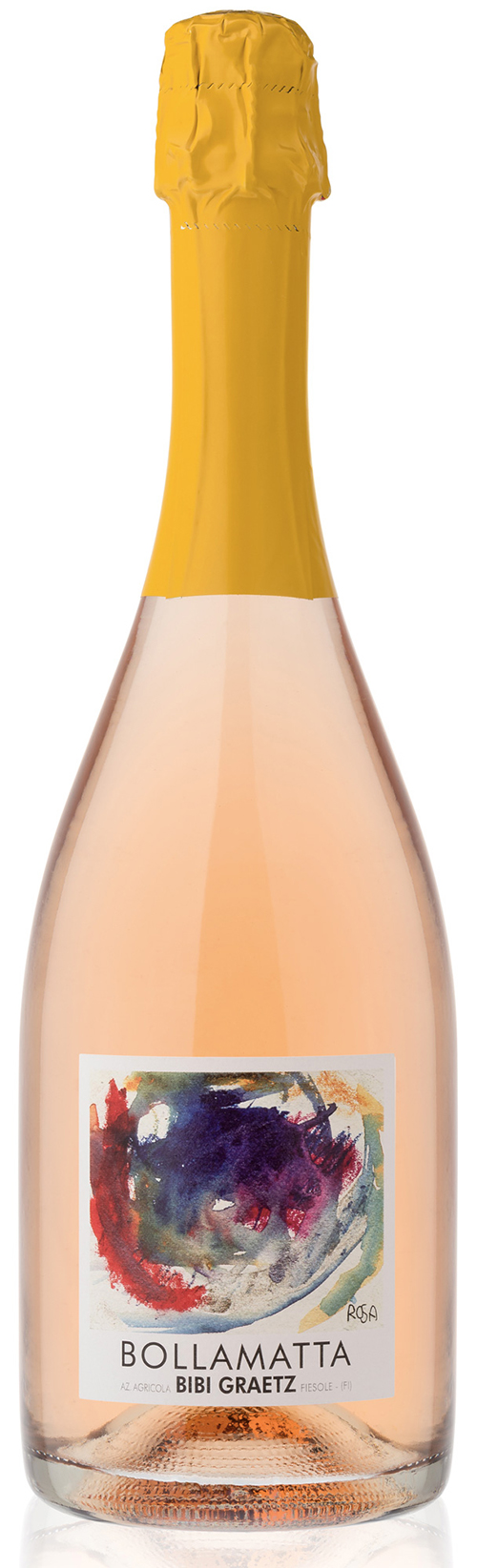 Bibi Graetz Bollamatta Vino Spumante Rosé Brut ØKO wine bottle