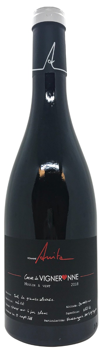 Domaine Anita Moulin à Vent Cœur de Vigneronne 2018 wine bottle