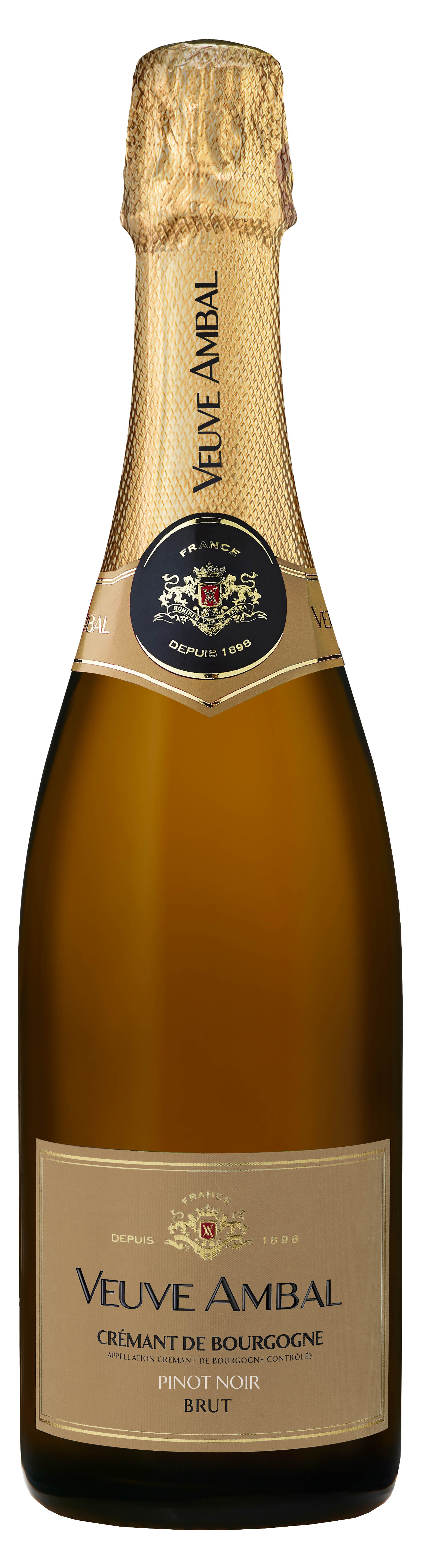 Veuve Ambal Crémant de Bourgogne Pinot Noir Brut wine bottle