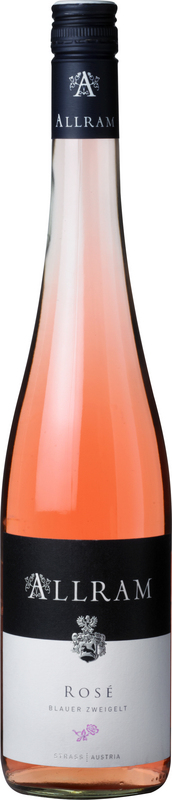 Allram Rose wine bottle