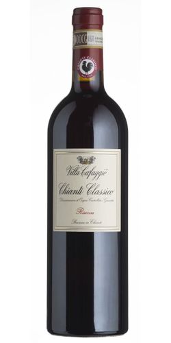 Cafaggio Villa Cafaggio Chianti Classico Riserva 2018 wine bottle