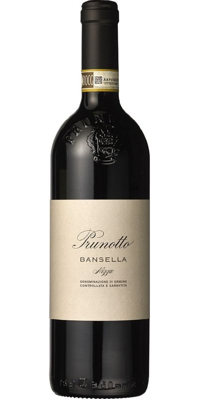 Prunotto, Bansella Nizza DOCG 2022 wine bottle