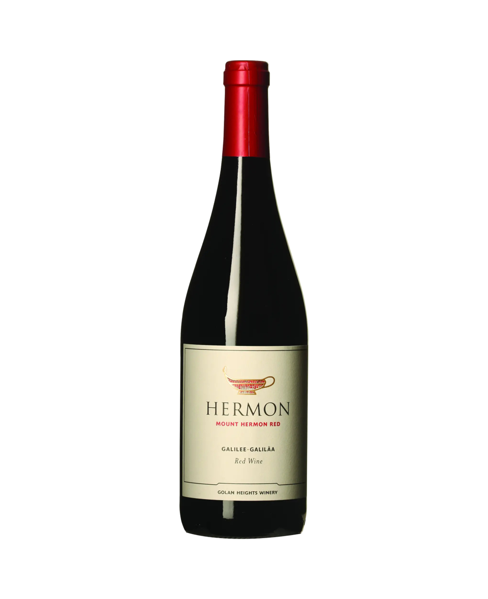 Hermon Mount Hermon Red wine bottle