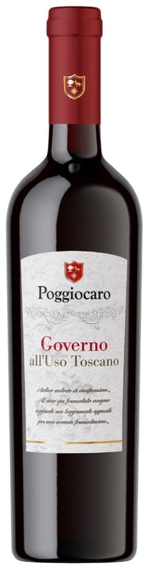 Tenute Poggiocaro Governo all'Uso Toscano 2024 wine bottle