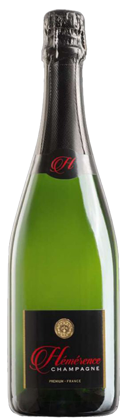 Hémérence Champagne Brut wine bottle