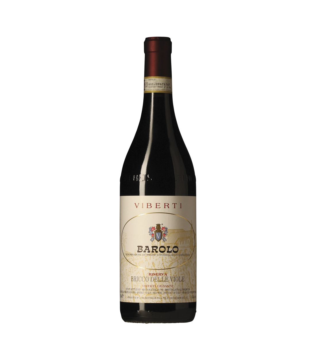 Viberti Bricco delle Viole Barolo D.O.C.G. Riserva wine bottle