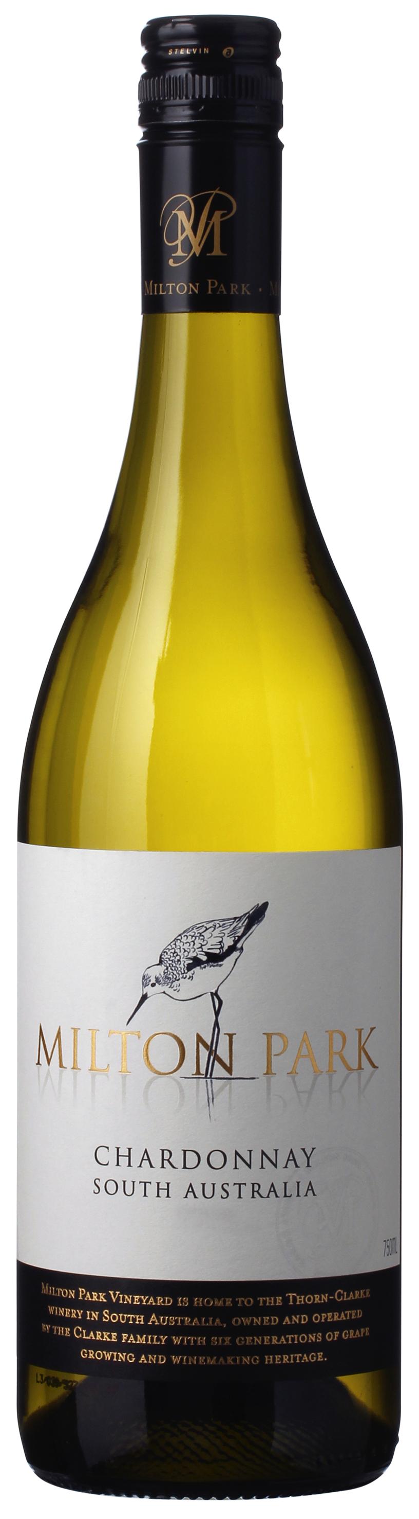 Thorn-Clarke Milton Park Chardonnay wine bottle