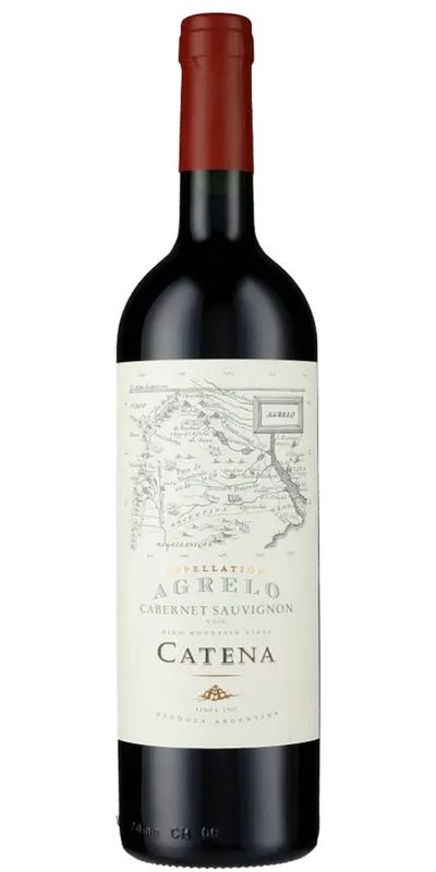 Catena, Cabernet Sauvignon Appellation Agrelo Mendoza 2016 wine bottle