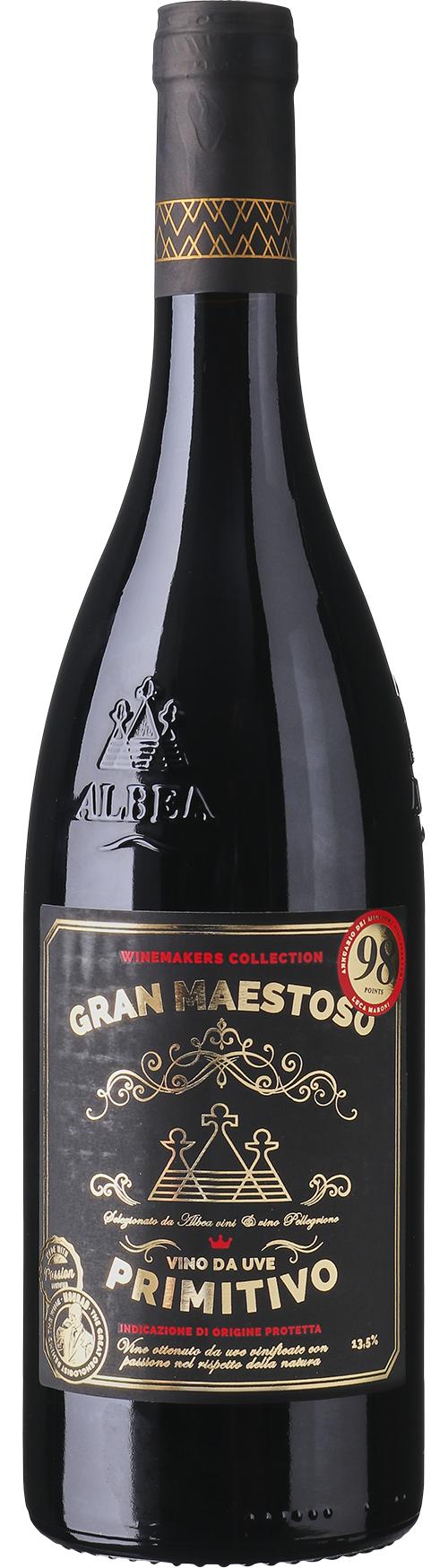 Gran Maestoso IGT Puglia Primitivo wine bottle