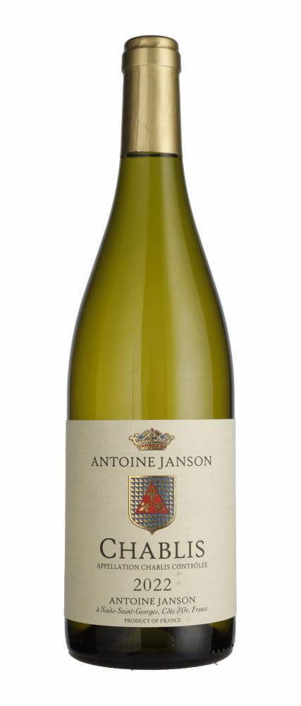 2022 Chablis Antoine Janson wine bottle